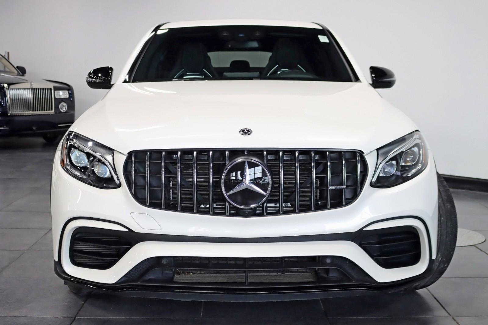 Used 2019 Mercedes-Benz GLC AMG GLC 63 S DESIGNO PLATINUM WHITE LEATHER PKG  EXTERIOR LIGHTING PKG AMG N For Sale (Sold)