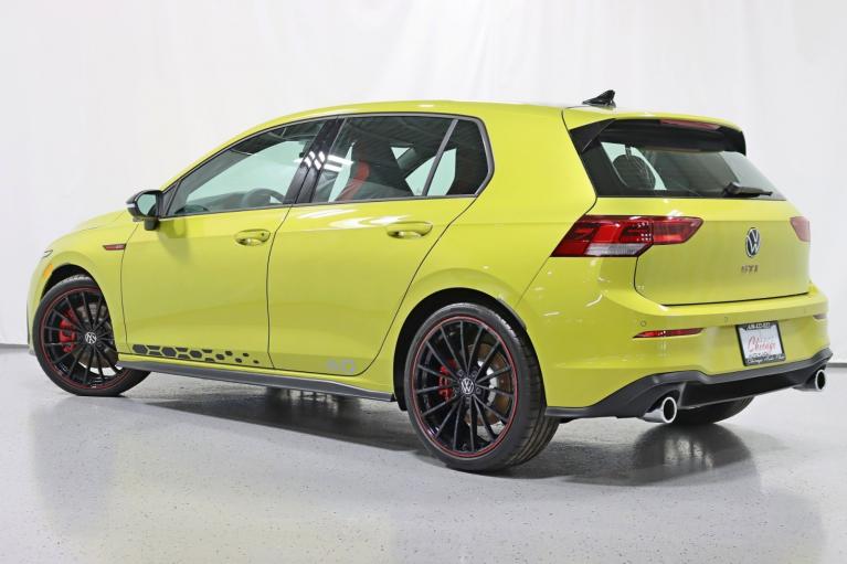 Used 2023 Volkswagen Golf GTI- 40th Anniversary 6-SPD MANUAL POMELO YELLOW  METALLIC W/ BLACK ROOF LAN For Sale ($31,888)